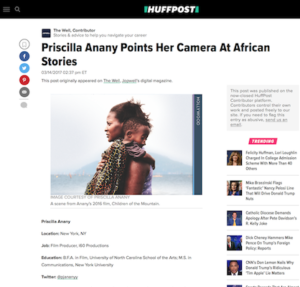 Priscilla Anany Points Her Camera At African Stories