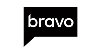 Bravo logo in black speech bubble