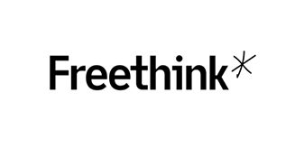 Freethink brand logo in black